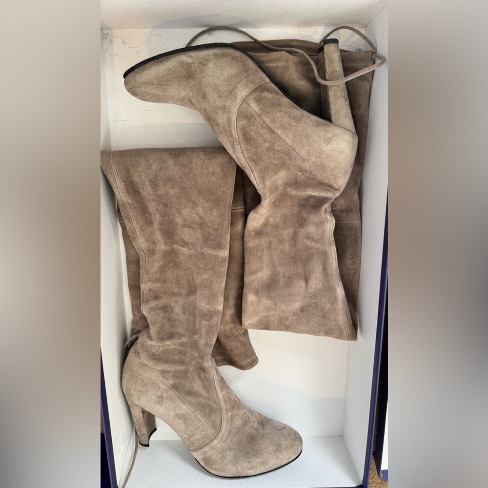 Suede Over-the-Knee Boots